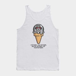 WE ALL SCREAM FOR STARSCREAM Tank Top